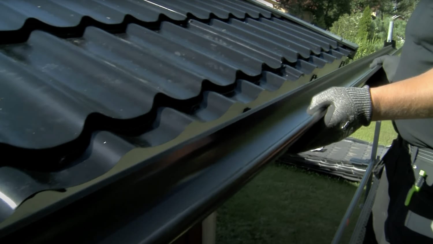 rännien asennus hinta