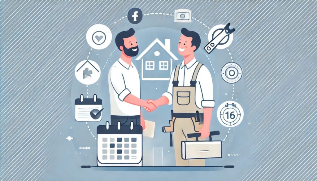 asiakkaita urakoitsijoille