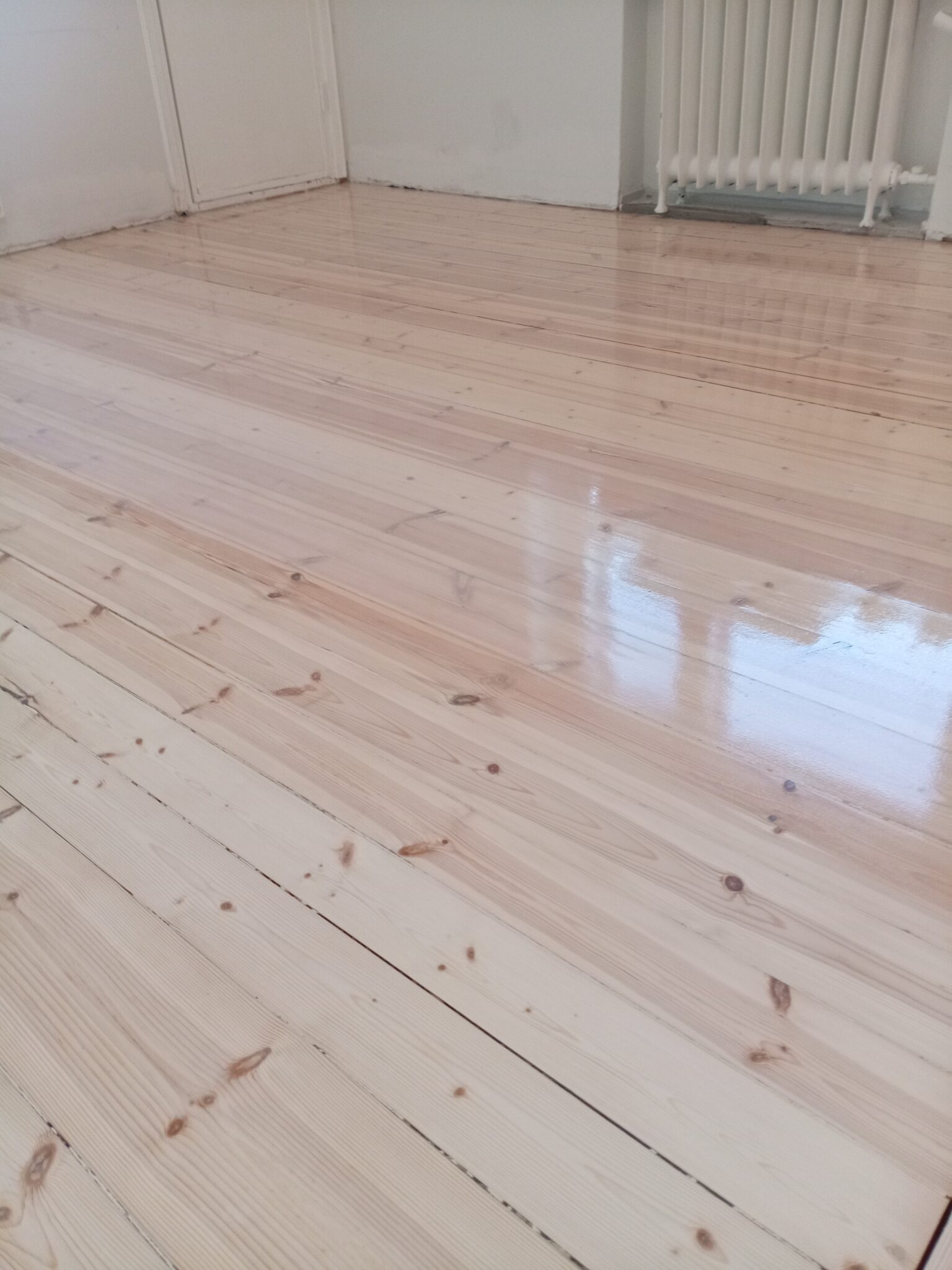 Lautalattian hionta ja petsaus