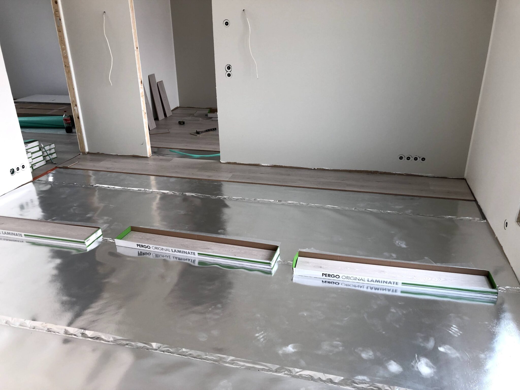 Viimeistely uudiskohteessa